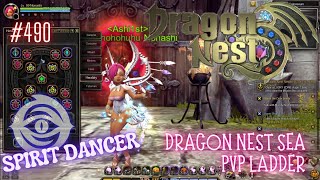 490 Spirit Dancer With Skill Build Preview  Dragon Nest SEA PVP Ladder [upl. by Zelma]