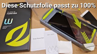 Top Panzerglas Samsung Galaxy S24 PLUS  Displayschutzfolie einfach anbringen [upl. by Yromas]