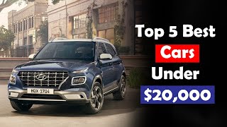 Top 5 New Cars Under 20000  New Cars Under 20K [upl. by Bara]