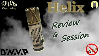 HELIX Titanium Tip Review amp Test Vapeur Vaporisateur Dynavap Avis [upl. by Aynnek]