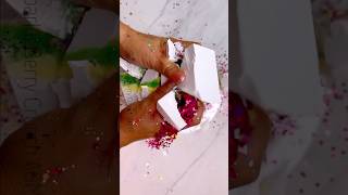 Double Decker Glitter Bomb 🥳✨✨ asmr chalk satisfying [upl. by Aicilat]