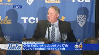 Chip Kelly Introduced As 17th UCLA Football Head Coach [upl. by Venola]