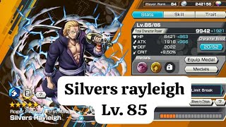 Silvers rayleigh Lv85 gameplay opbr  one piece bounty rush [upl. by Tamiko]