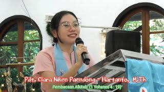 RENUNGAN KHOTBAH IBADAH MENYAMBUT NATAL KELOMPOK PELAYANAN LANSIA JEMAAT GMIM MARANATHA SARONGSONG 1 [upl. by Freud588]