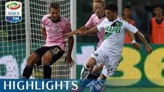 Palermo  Sassuolo 01  Highlights  Matchday 1  Serie A TIM 201617 [upl. by Verner527]