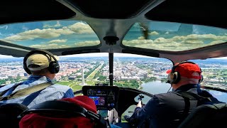 Enstrom Helicopter Participates in Washington DC Flyover [upl. by Attelahs961]