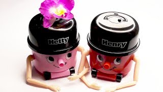 Toys Henry the Hoover amp Hetty the Hoover mini Fun Movie for Kids [upl. by Ondrej479]