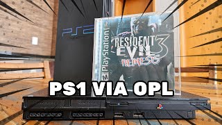 Jogos de PlayStation 1 no PlayStation 2 Via OPL [upl. by Nitsir]