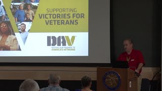 Disabled American Veterans holds information seminar about veterans benefits [upl. by Julieta]