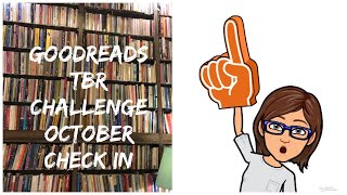 Goodreads TBR Challenge October 2024 Check In  goodreadstbr [upl. by Jacoba]