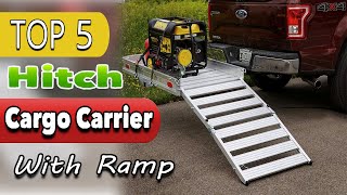 Best Heavy Duty Hitch Cargo Carrier With Ramp [upl. by Nylasoj]