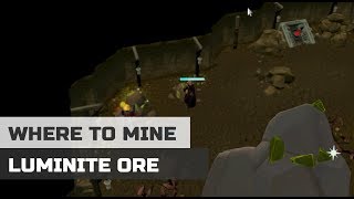 Runescape  Where to mine Luminite ores [upl. by Adnorhs]