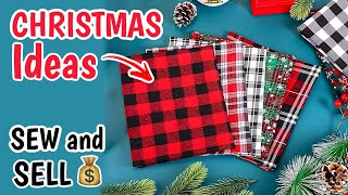 2 Christmas Sewing Projects 2024  SEW and SELL [upl. by Ellevehs]