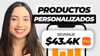 Como ganar DINERO con Productos Personalizados en Etsy  Print On Demand FULL TUTORIAL [upl. by Chasse]