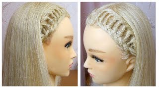 Tuto coiffure pour tous les jours pour lécoletravail ✨ Tresse simple et rapide ✨ facile à faire [upl. by Irat843]