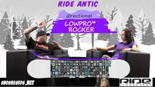 2012 Ride Antic Snowboard Review [upl. by Parent]