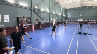 04 Oct 2024  BengMapelle vs FranzAudrey  MiniTournamentGirls QPALS Badminton DohaQatar [upl. by Hakon]