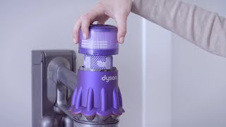 How to clean a Dyson vacuum filter with Euronics Ireland [upl. by Daveta]