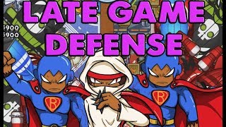 Learn To Defend Bloons TD Battles Late Game [upl. by Thomajan]