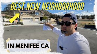 Is This the Best New Neighborhood in Menifee CA [upl. by Lekkim]