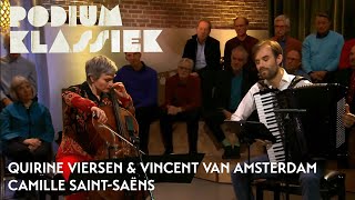 Quirine Viersen amp Vincent van Amsterdam  Prière  Camille SaintSaëns  Podium Klassiek [upl. by Lleder]