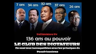 PEUTON PARLER DE FIN DE CYCLE DES « NOIRS DE SERVICE » DICTATEURS A LA TETE DES ETATS AFRICAINS [upl. by Agna324]