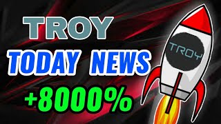 TROY Coin Price Prediction Troy News Today [upl. by Traweek]