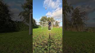 Solo soccer football goalkeeper training 2024 part 283 [upl. by Tildi]