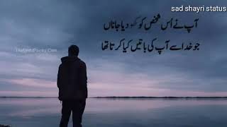 ٹھیک ہے صبر کر لیا میں نےpoetry viral viral poetry poetry shayari love poetry best sarik [upl. by Adgam]