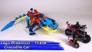 Lego set Dreamzzz 71458 143  Crocodile Car [upl. by Michigan]