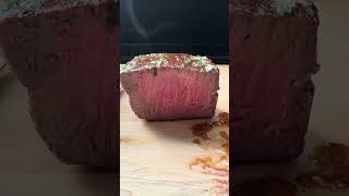 Grilled filet mignon medium rare [upl. by Anivla778]