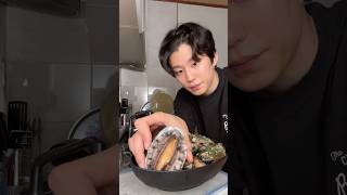 Abalone sashimi seafood korean food [upl. by Konrad342]