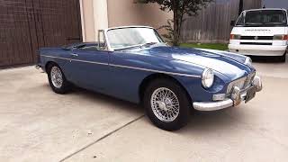 No Reserve 1967 MG MGB Roadster Project  Walk Around [upl. by Htrahddis]