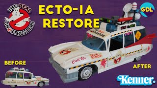 Restoring a Vintage Real Ghostbusters Ecto1A by Kenner [upl. by Lyontine]