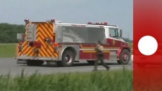 Incendie meurtrier dans une usine de feux dartifices au Canada [upl. by Aay]