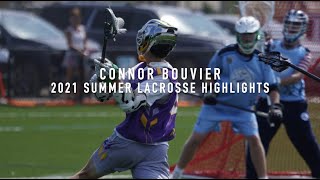 Connor Bouvier 2021 Summer Lacrosse Highlights Holy Cross 27 [upl. by Malek]