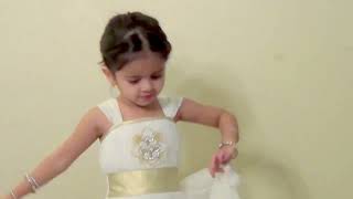 Ruhi Cute Girl Dancing On Prem Ratan Dhan Payo At four [upl. by Ettenwahs406]