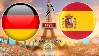 🔴 Paris 2024  Deutschland vs Spanien  Handball Olympia Watchparty LIVE [upl. by Nwhas]