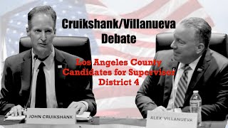 CruikshankVillanueva Debate 2024 [upl. by Aeslehs411]