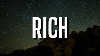 Big Yavo  Rich Lyrics  i need a rich bich scratch that need a thick bich [upl. by Wahlstrom67]