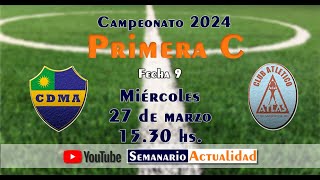 Primera quotCquot Campeonato 2024  Fecha 9  Alem vs Atlas [upl. by Jodi]