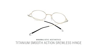 Glasses With No Screws to Fall or Break Discover the Amazing Screwless Titanium Frames [upl. by Howes]