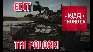 Tri Poloski  T80UK War Thunder Cinematic Edit [upl. by Knighton107]