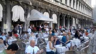 «Песня про зайцев» на площади СанМарко в Венеции  Russian song Piazza San Marco in Venice [upl. by Perusse484]