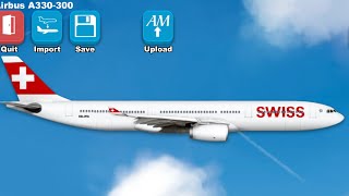 Airlines Painter  25 SWISS International Air Lines A330300 livery [upl. by Randi]