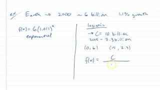 Exponential and Logistic Models [upl. by Shiroma]