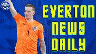 Pickford Equals England Record  Everton News Daily [upl. by Marieann]