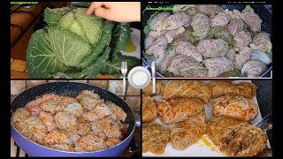 Recette chou Farci à la Turc 🇹🇷🇹🇷 Kiymali Lahana Sarmasi Tarifi [upl. by Ronald]