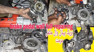 brake pedal wall fault repairing Hino HO7D Ranger FF FL [upl. by Lizzie]