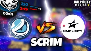 Luminosity vs Simplicity  Closest Scrim of 2023 [upl. by Nari]